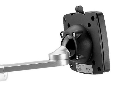 Novus 990+3001 Monitortragarm Clu 3 Weiss ohne Befestigung Belastbar 2-7 kg