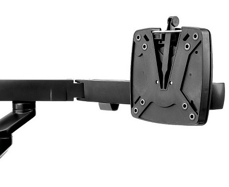 Novus 990+3001 Monitortragarm Clu 3 Weiss ohne Befestigung Belastbar 2-7 kg