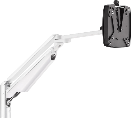 Novus 990+3001 Monitortragarm Clu 3 Weiss ohne Befestigung Belastbar 2-7 kg