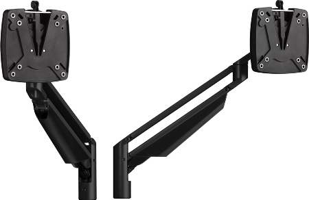Novus 990+4008 Clu Duo Einzelarm ohne Befestigung Schwarz