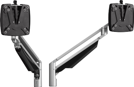 Novus 990+4009 Clu Duo Einzelarm ohne Befestigung Silber