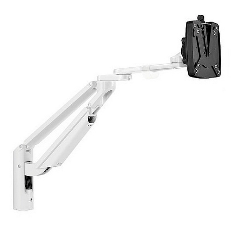 Novus 991+3001+000 Monitortragarm Clu Plus C - ohne Tischbefestigung Tragkraft 6-15kg Weiss