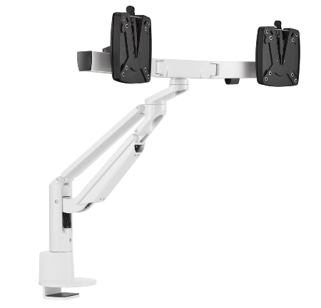 Novus 992+2011/18/19 Monitorarm Clu PLUS X2 C mit 3-in-1 Tischbefestigung