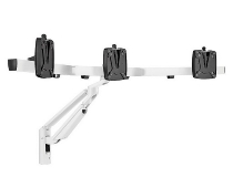 Novus 993+2001+000 Monitortragarm Clu Plus X3 - ohne Tischbefestigung Weiß