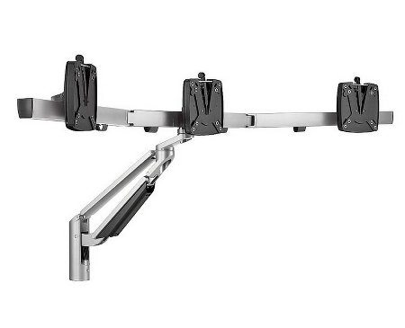 Novus 993+2009+000 Monitortragarm Clu Plus X3 - ohne Tischbefestigung Silber