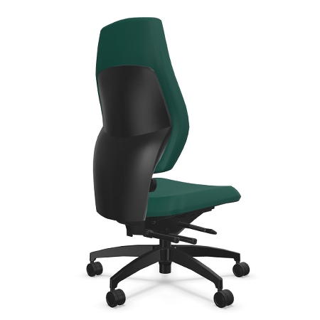 Dauphin Bürodrehstuhl Shape comfort XT flacher Komfortsitz hohe Rückenlehne - KONFIGURIERBAR