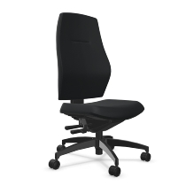 Dauphin Bürodrehstuhl Shape comfort XT flacher Komfortsitz hohe Rückenlehne - KONFIGURIERBAR