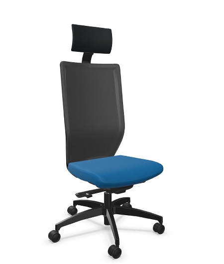 Dauphin Stilo mesh ST 6865 (Netz-Rückenlehne) Nackenstütze QS Syncro-Quickshift - KONFIGURIERBAR