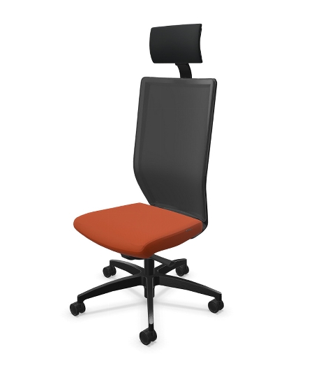 Dauphin Stilo mesh ST 6865 (Netz-Rückenlehne) Nackenstütze QS Syncro-Quickshift - KONFIGURIERBAR