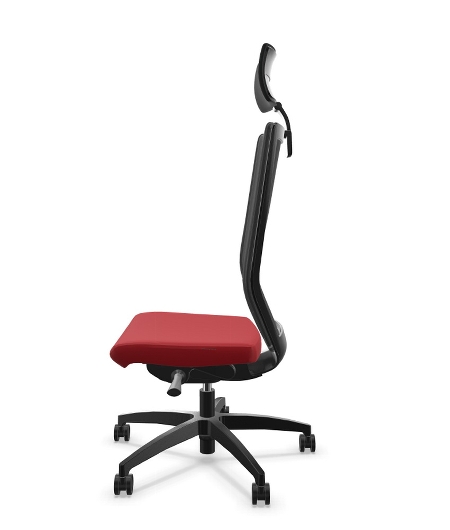 Dauphin Stilo mesh ST 6865 (Netz-Rückenlehne) Nackenstütze QS Syncro-Quickshift - KONFIGURIERBAR