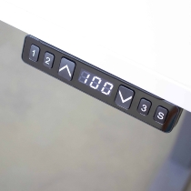 Hammerbacher Sitz-/Stehtisch Schreibtische Serie-XDKB elektr. höhenverstellbar 64-129 cm