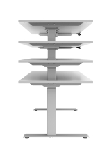 Hammerbacher Sitz-/Stehtisch Schreibtische Serie-XDKB elektr. höhenverstellbar 64-129 cm